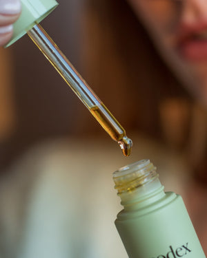 Bia Facial Oil being used. 4 Surprising Facts About Face Oils