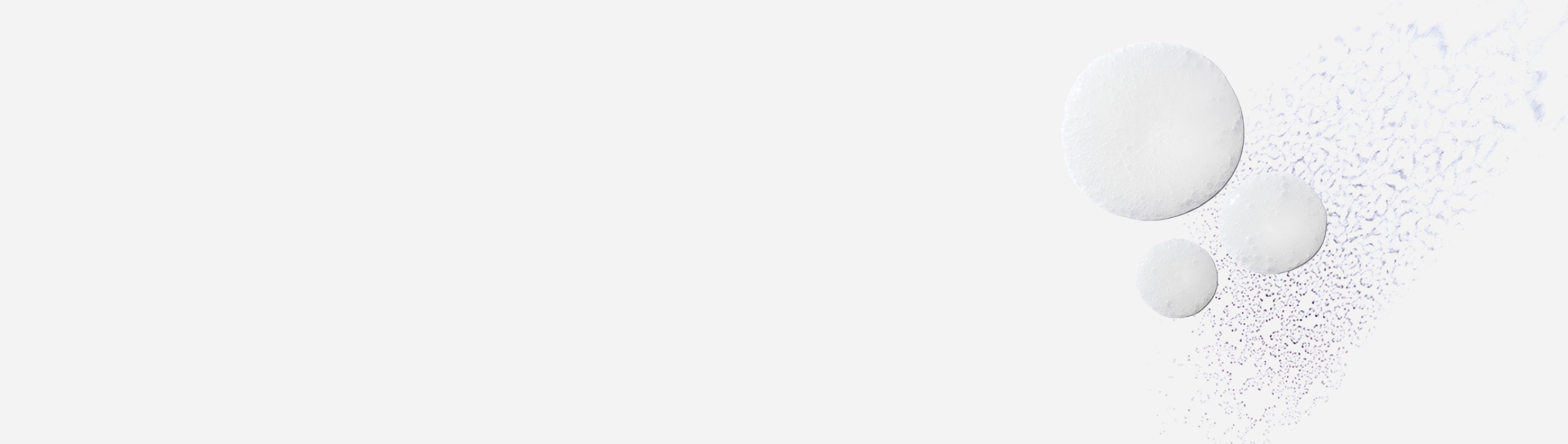 Cream products on a white background.