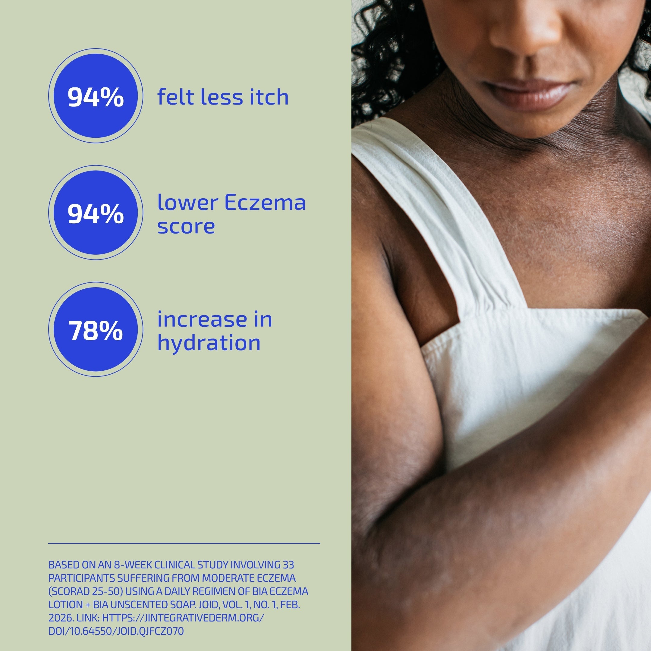 BIA Eczema Relief Lotion & Unscented Soap Bundle – Gentle Skin Protectant Set