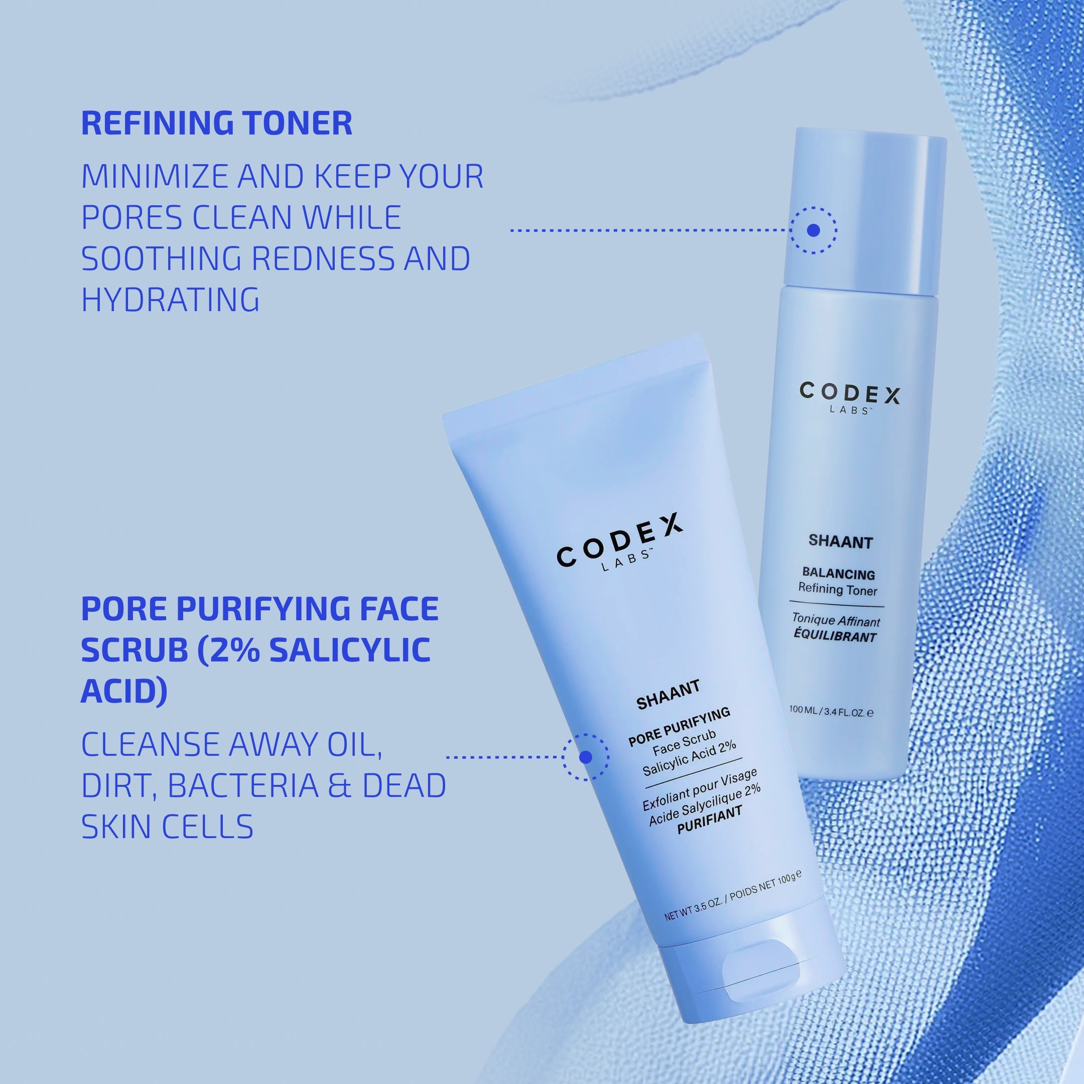 Complete Acne Treatment System – Full Clear Skin Routine with Probiotic (60-DAY, 18+)