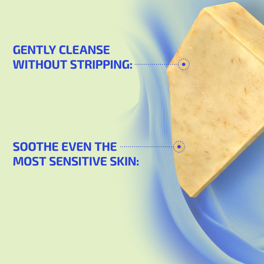 Adult Eczema & Flare Relief - 30-Day Skin Barrier Protocol: Glycerin Soap, Lotion & L-histidine Supplement  (Age: 18+)