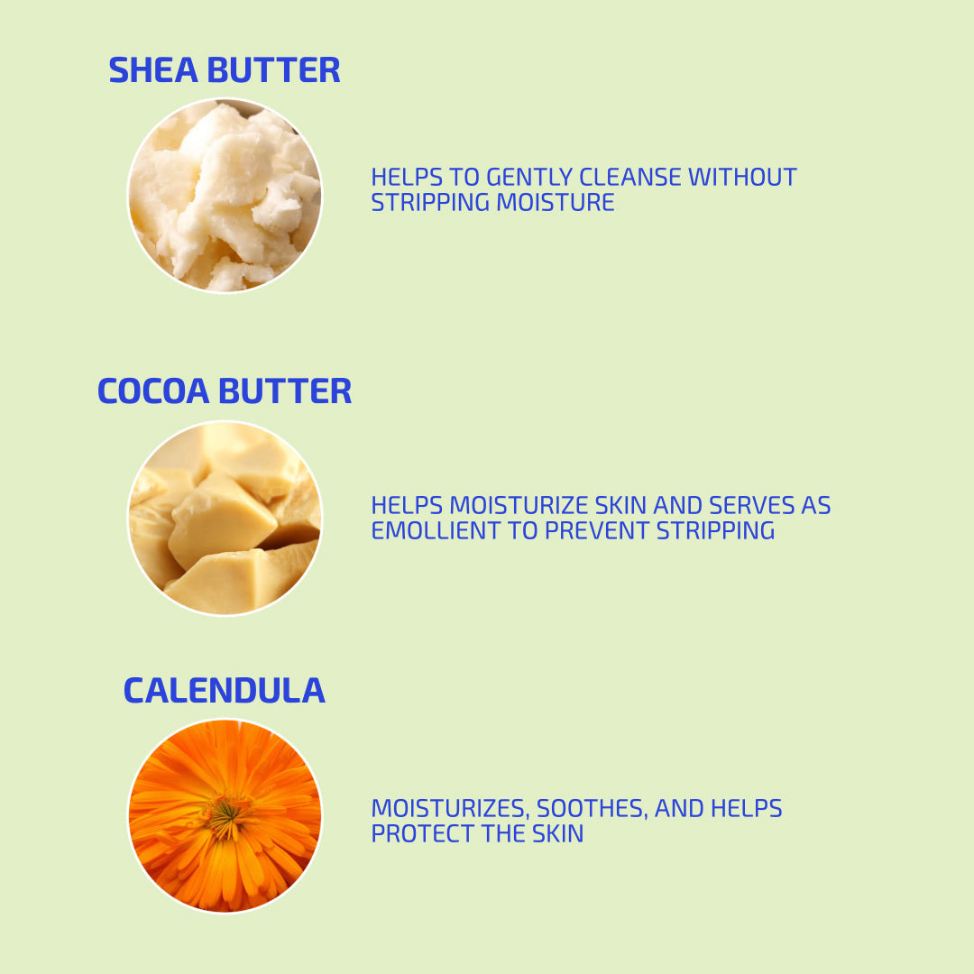 Kids Eczema Relief - Skin Barrier Bundle: Soap, Lotion & Supplement  (Age: 4-12)