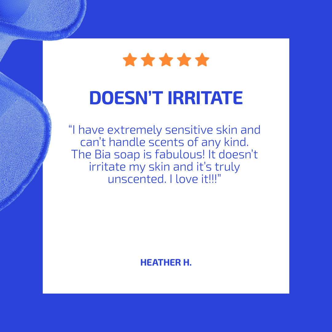 Unscented Soap for Sensitive, Eczema & Dry Skin – BIA