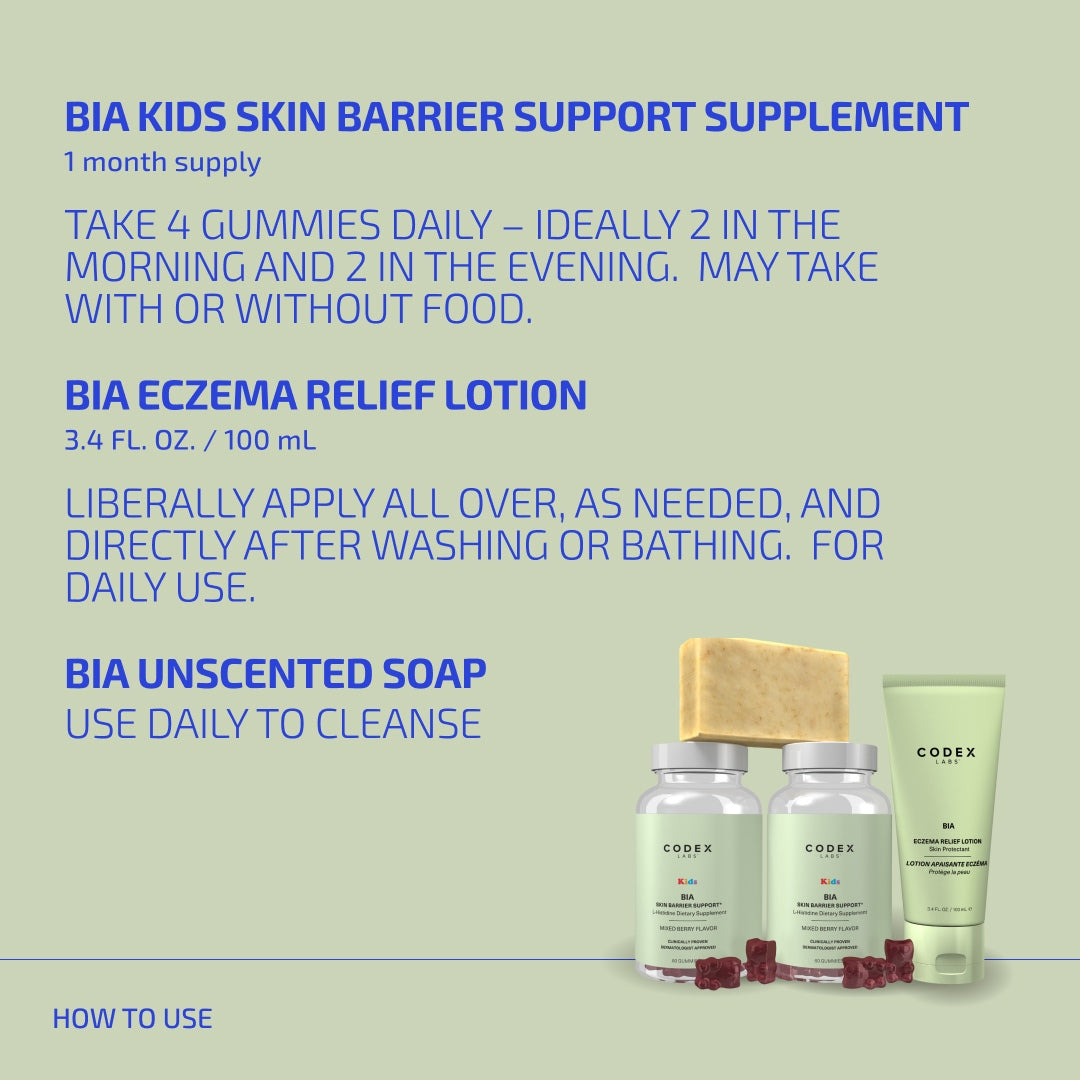 Skin Barrier Eczema-Prone Relief System (Kids: 4-12)