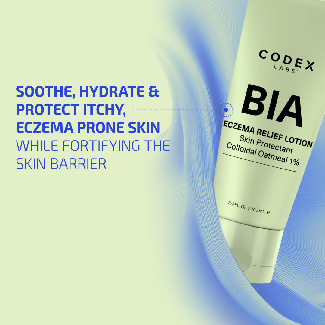 BIA Eczema Relief Lotion & Unscented Soap Bundle – Gentle Skin Protectant Set