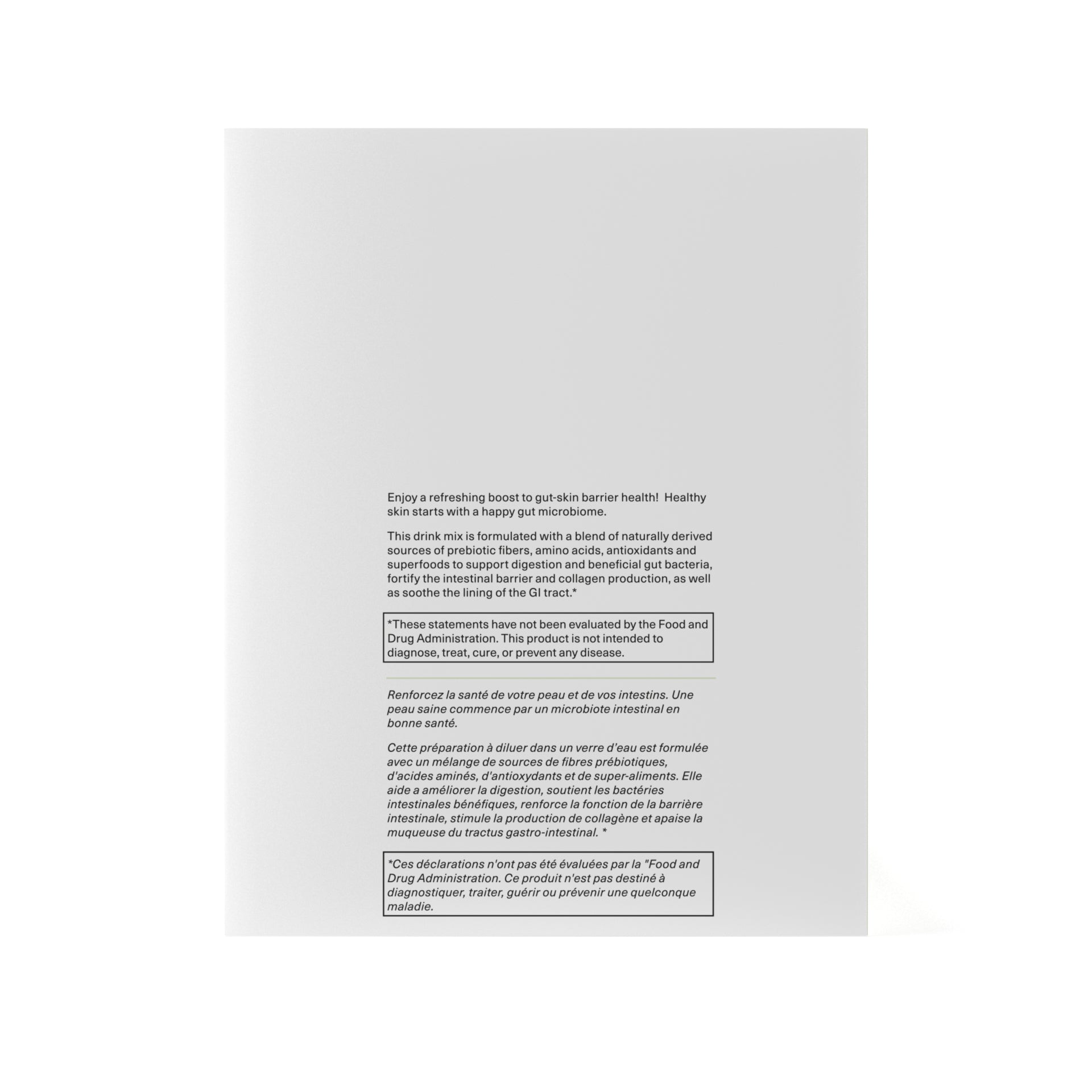 BIA GutBuilder Prebiotic Supplement