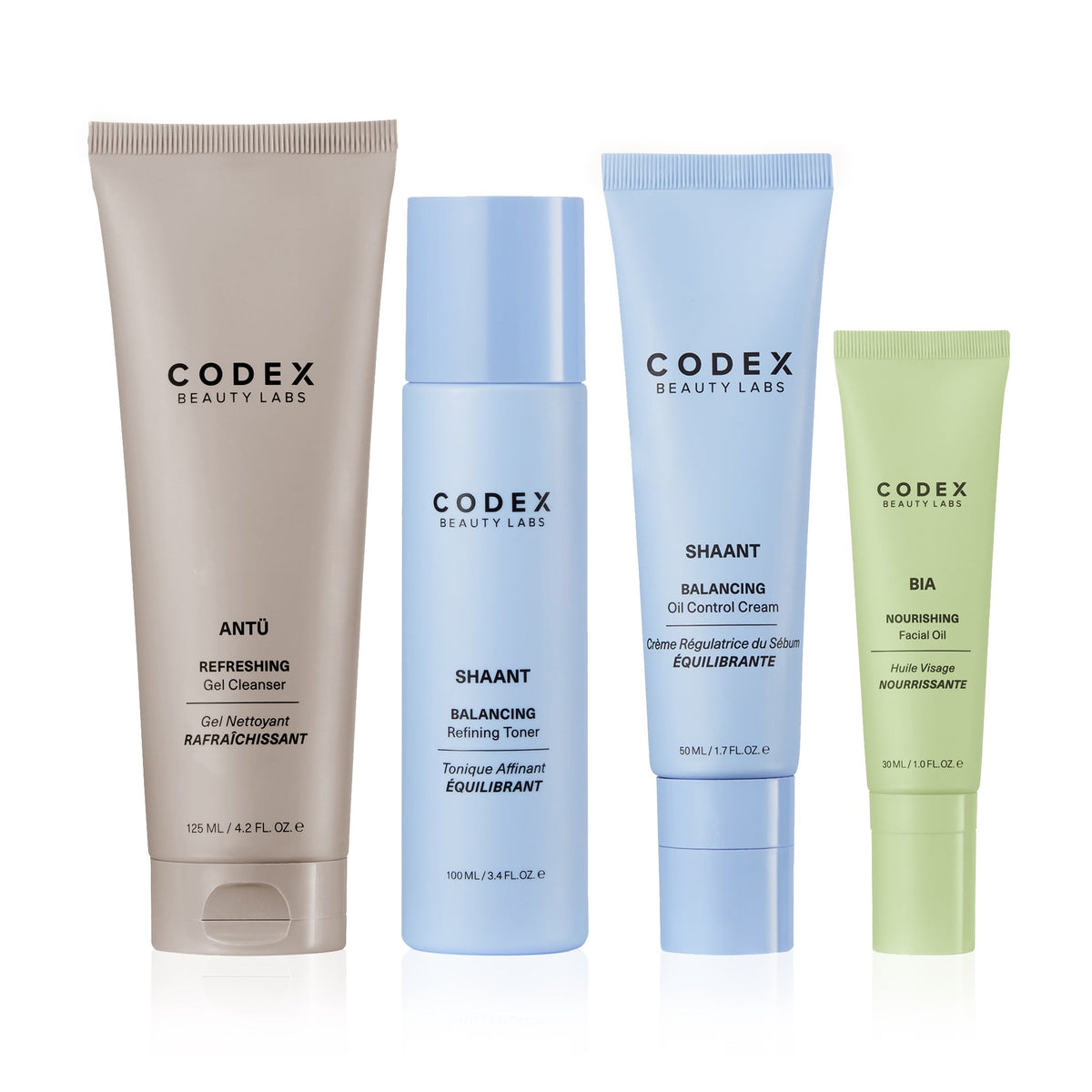 Codex Combination Acne Prone collection photo on a white background.