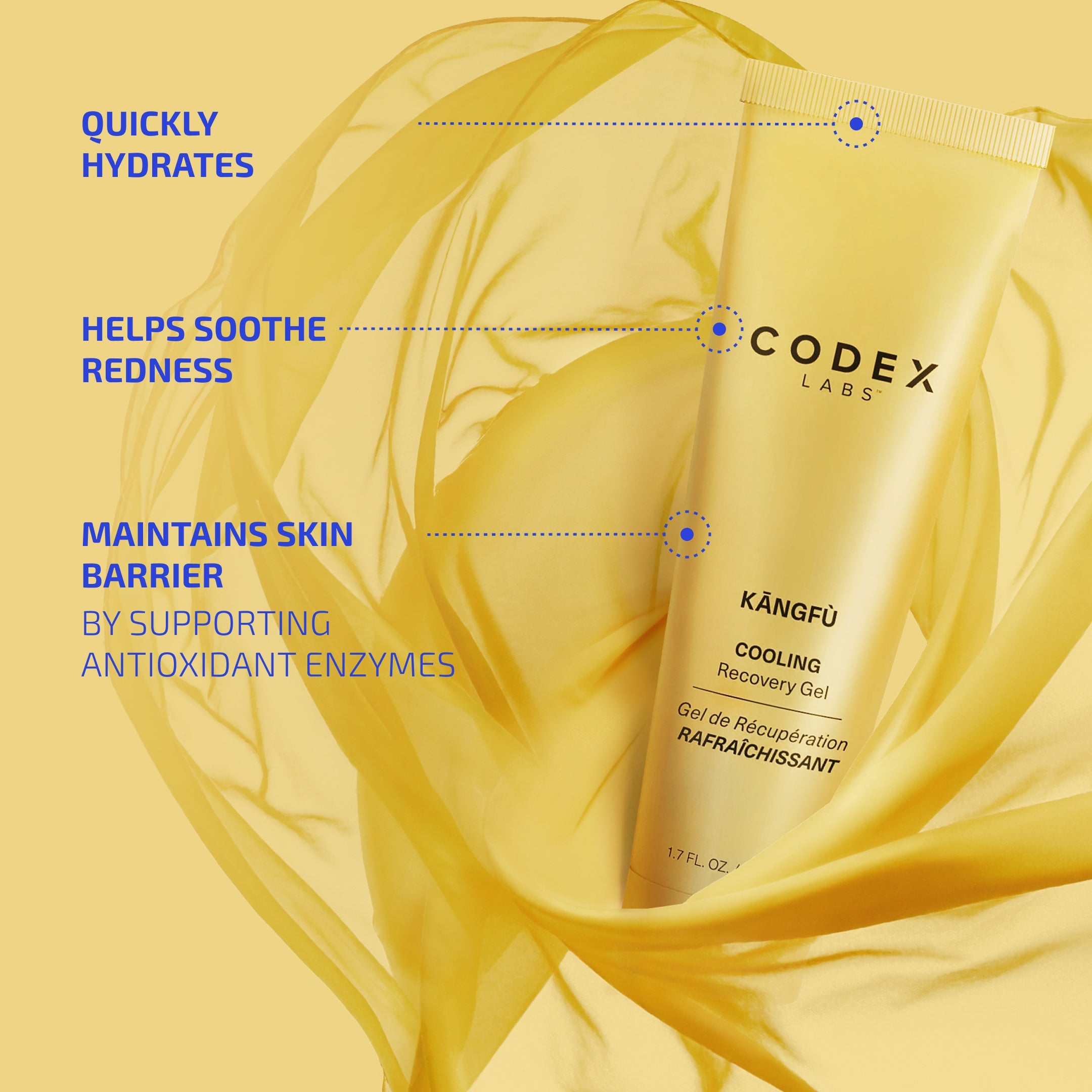Cooling Recovery Gel for Irritated Skin – KANGFÚ Post-Procedure Relief