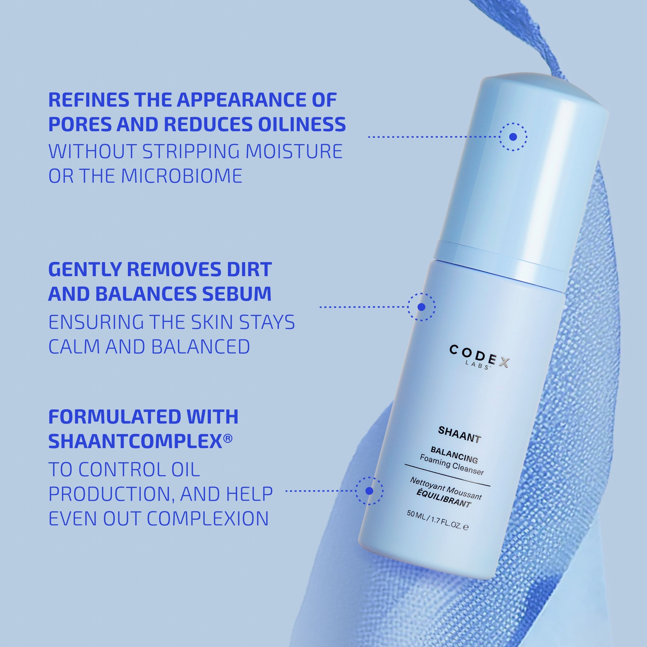SHAANT Balancing Foaming Cleanser