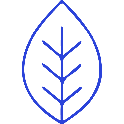 Uncompromising sustainability graphic icon.